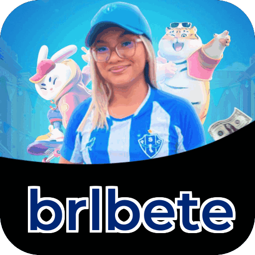 Interface do aplicativo brlbete mostrando jogos disponíveis no iOS e Android